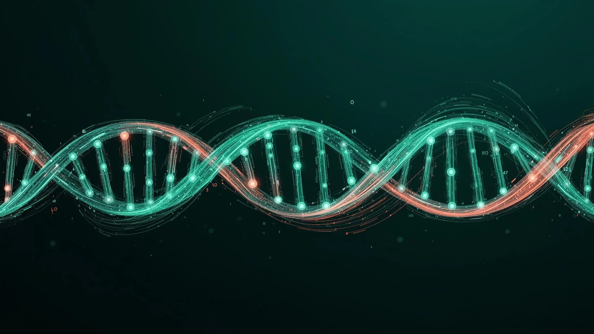 Inside a genomics laboratory